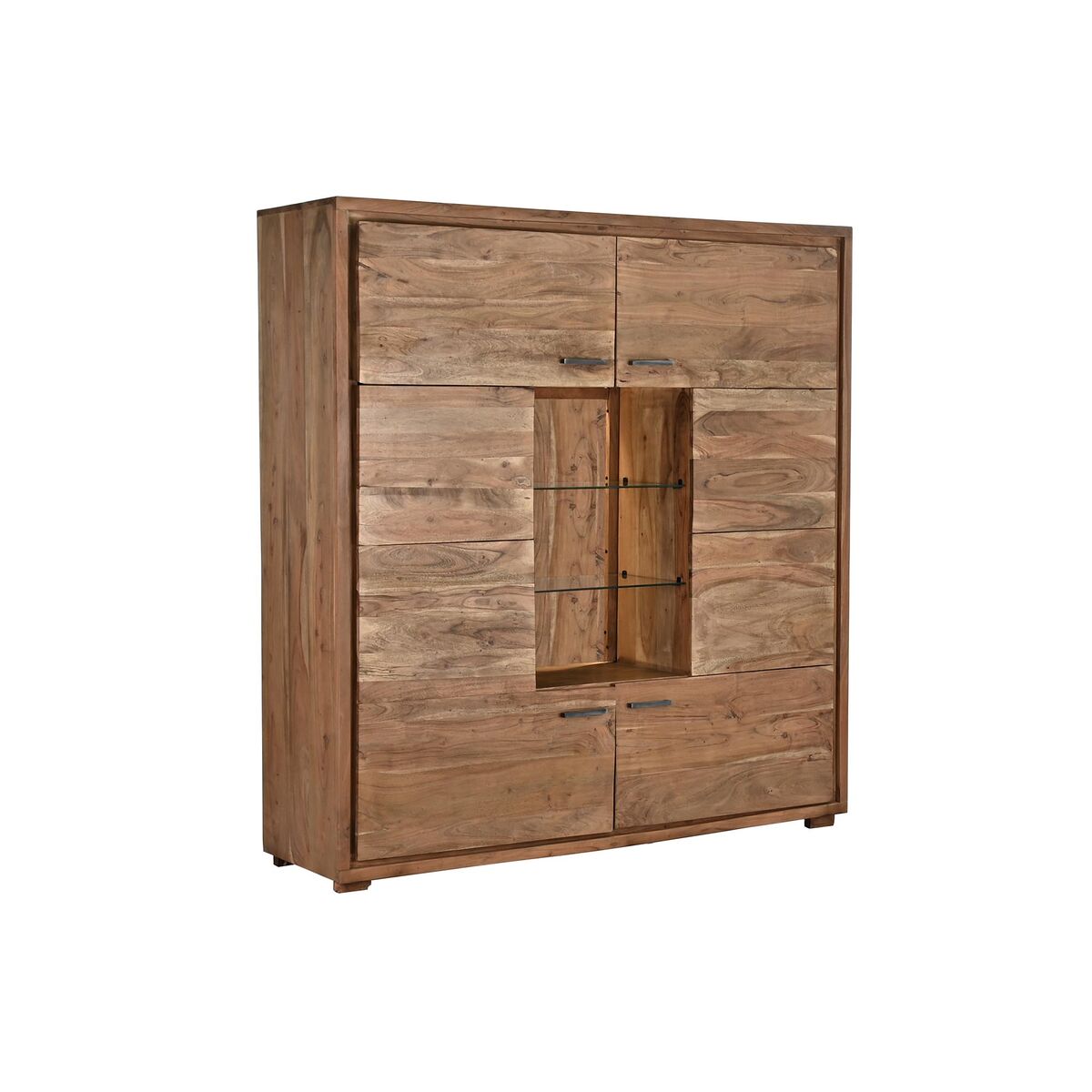 Omara DKD Home Decor 145 x 40 x 153 cm Kristal Rjava Akacija